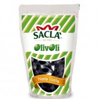 Sacla Pitted Black Olives