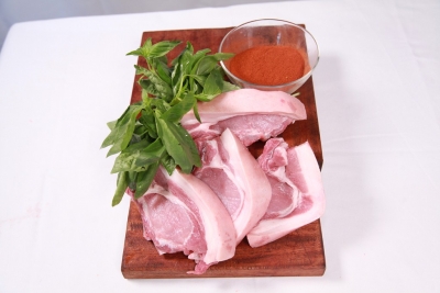 Pork Chops with Rind